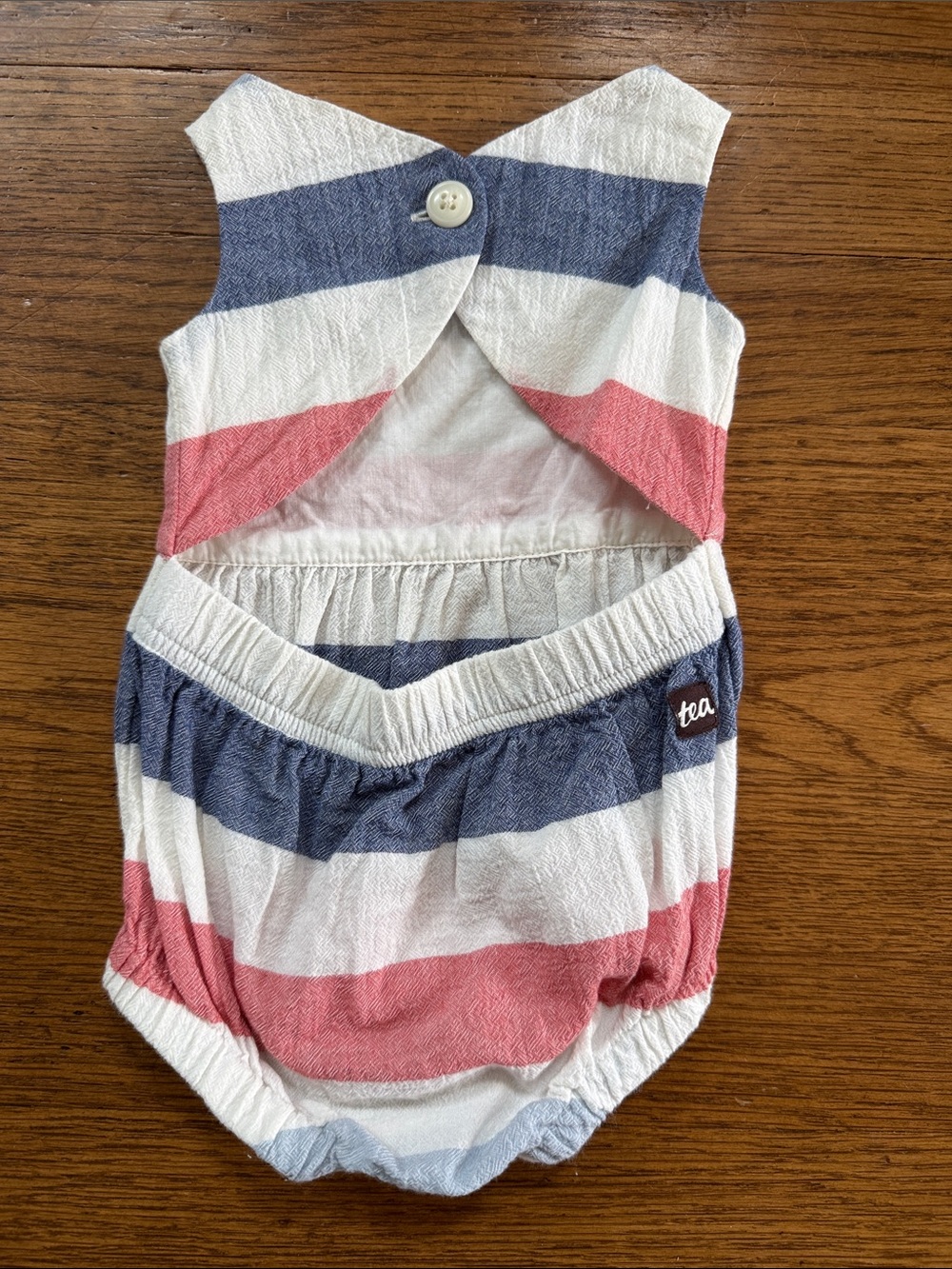 Tea Collection Open back romper - Picture 3 of 3